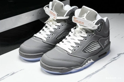 Retro 'Wolf 5 Jordan Grey' 0822